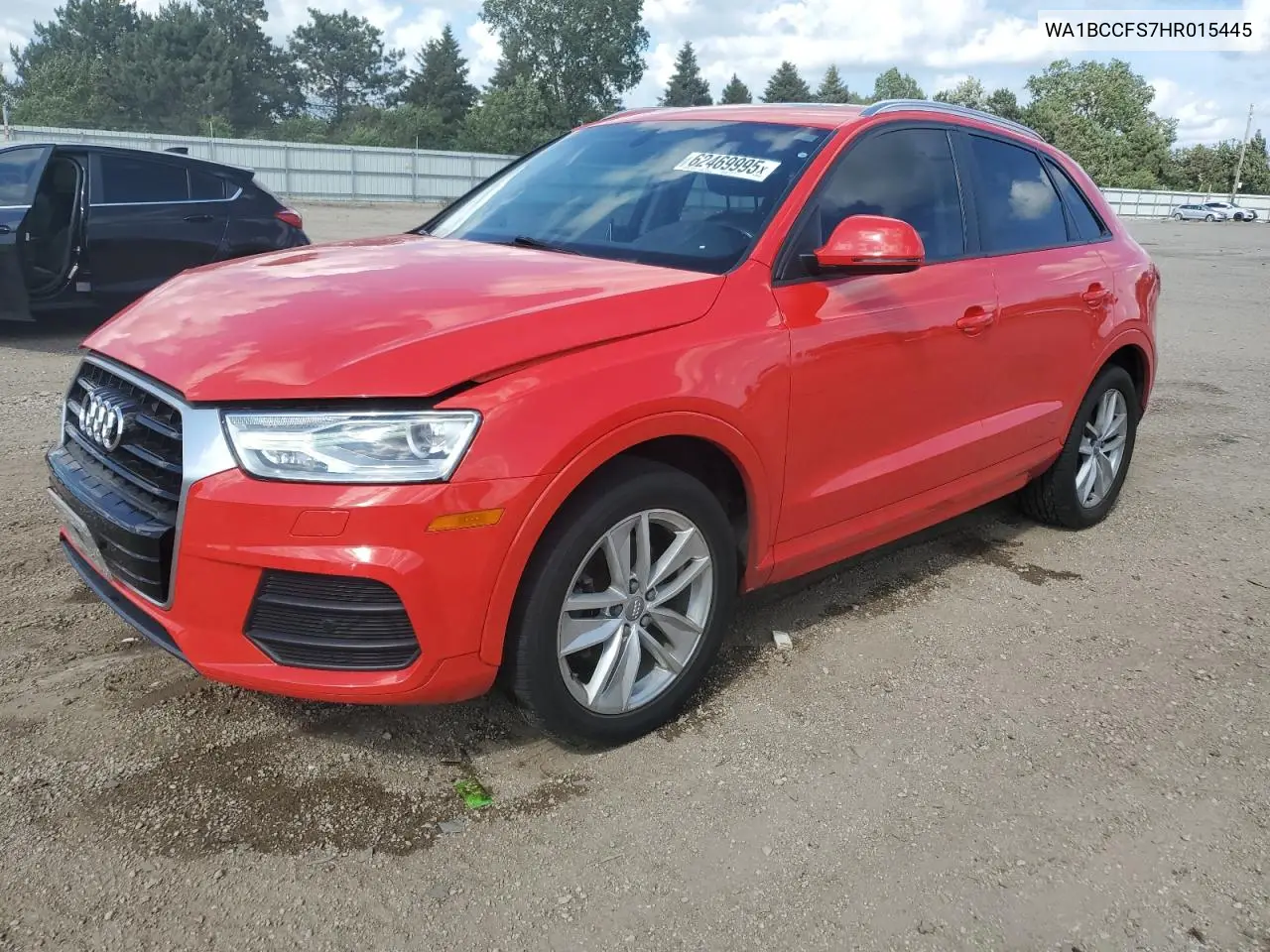 2017 Audi Q3 Premium VIN: WA1BCCFS7HR015445 Lot: 62469995