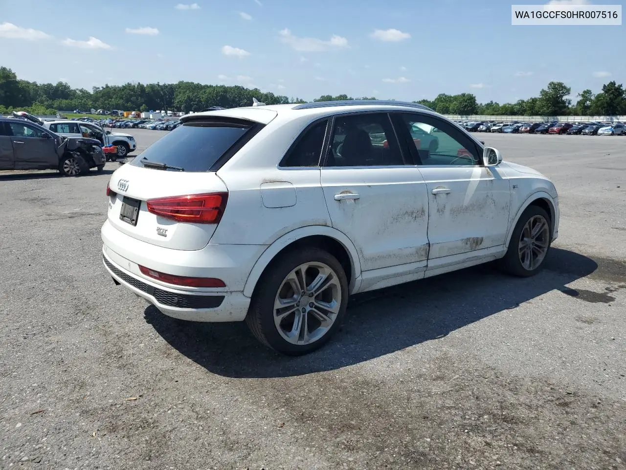 2017 Audi Q3 Prestige VIN: WA1GCCFS0HR007516 Lot: 62749345