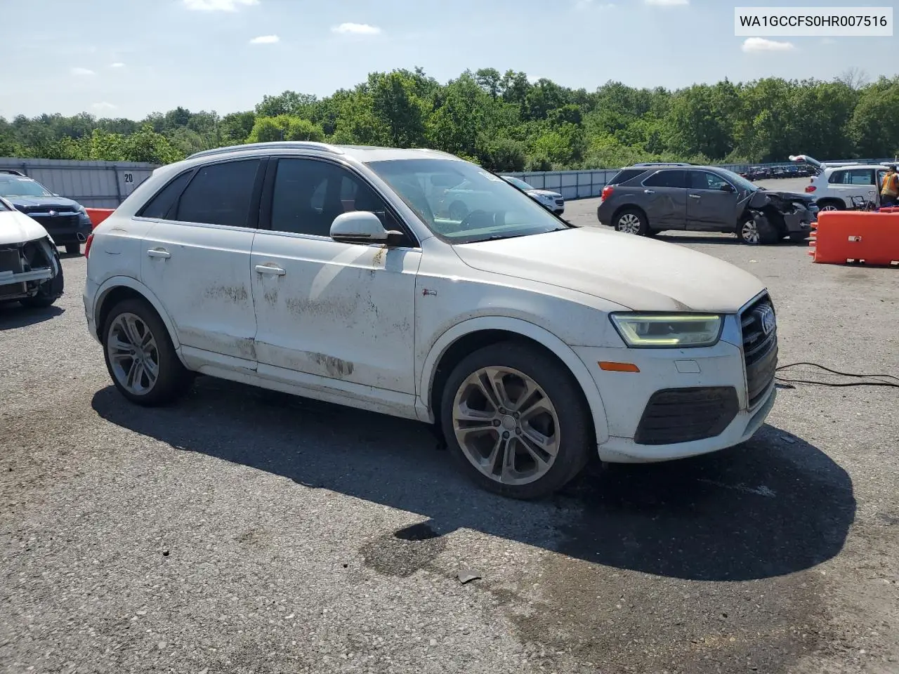 2017 Audi Q3 Prestige VIN: WA1GCCFS0HR007516 Lot: 62749345