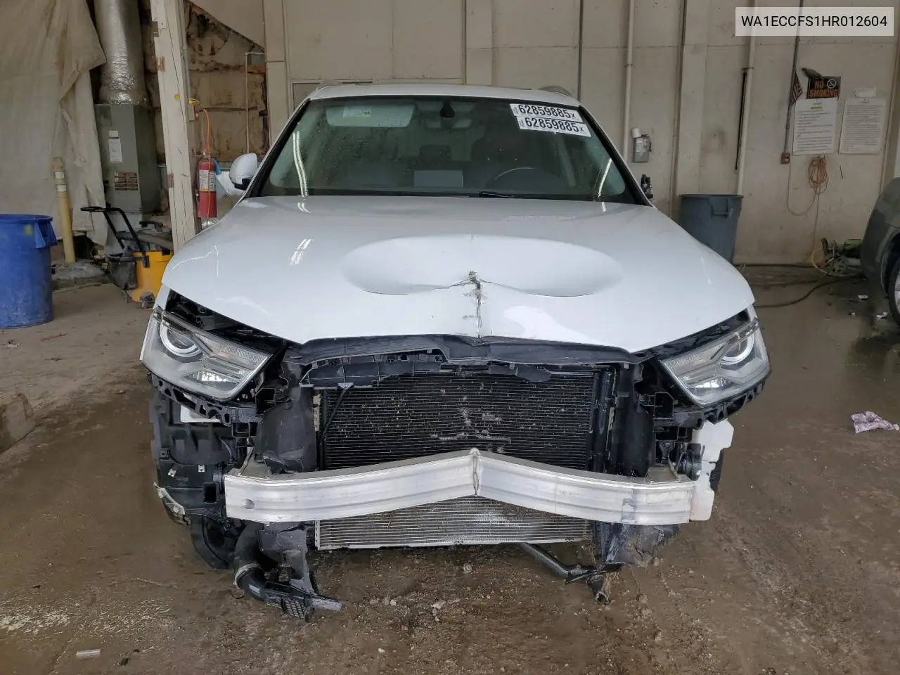 2017 Audi Q3 Premium VIN: WA1ECCFS1HR012604 Lot: 62859885