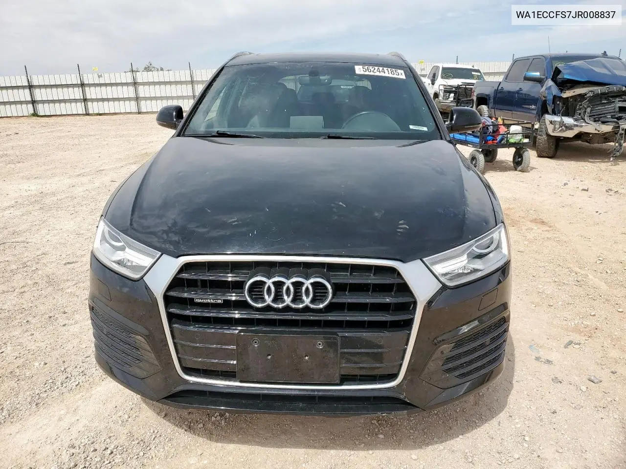 2018 Audi Q3 Premium VIN: WA1ECCFS7JR008837 Lot: 56244185