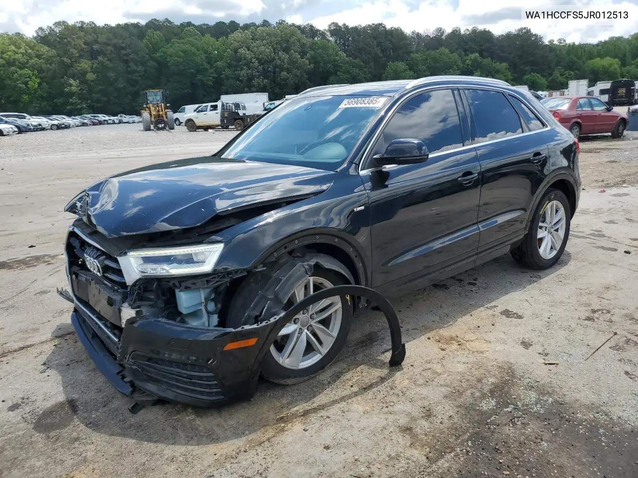 2018 Audi Q3 Premium Plus VIN: WA1HCCFS5JR012513 Lot: 56908385