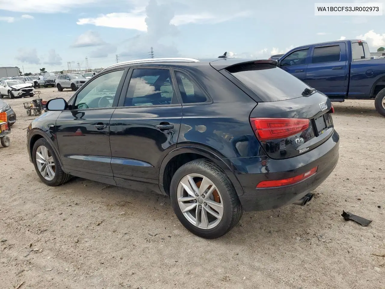 2018 Audi Q3 Premium VIN: WA1BCCFS3JR002973 Lot: 61963705