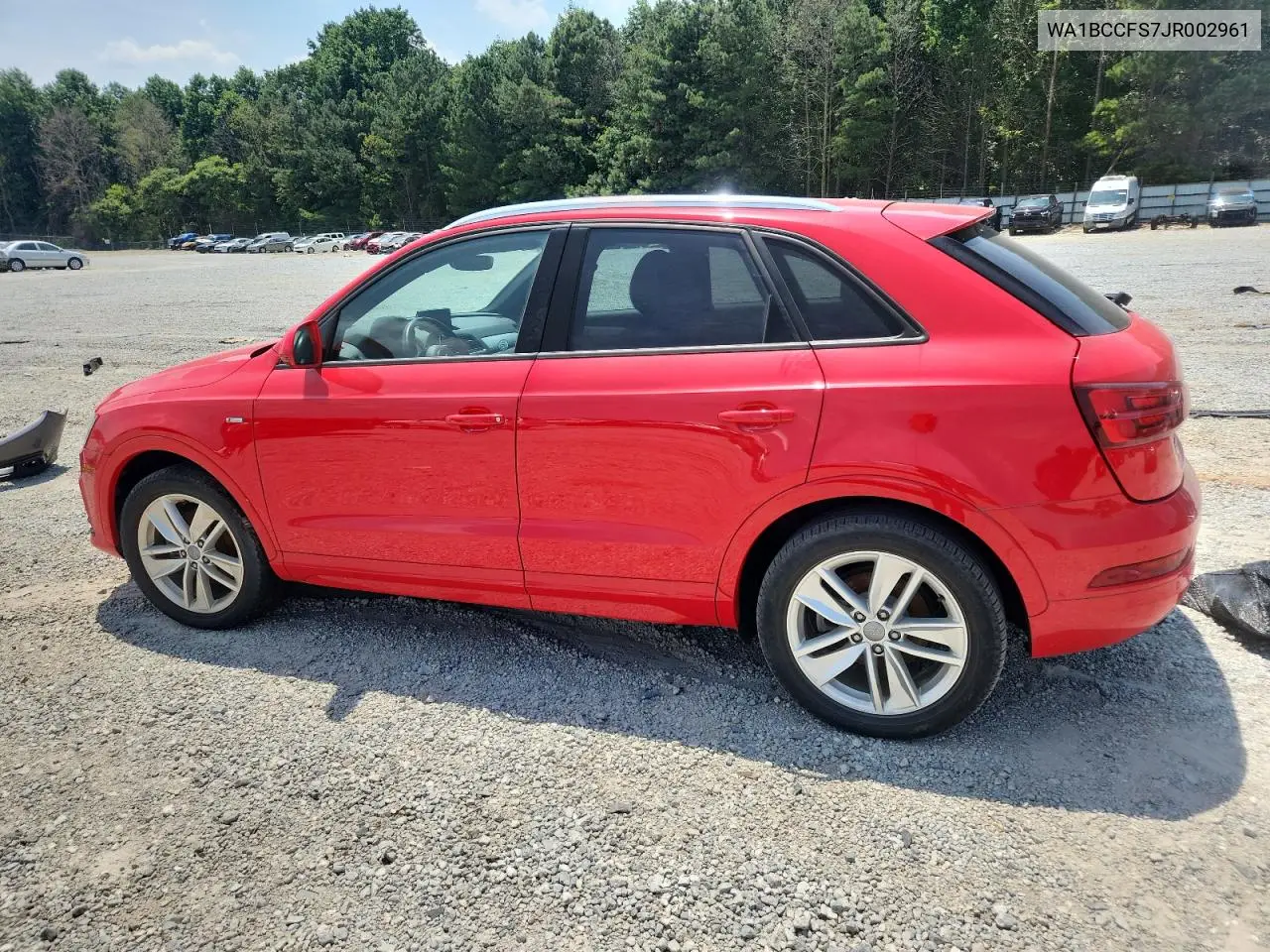 2018 Audi Q3 Premium VIN: WA1BCCFS7JR002961 Lot: 62087185