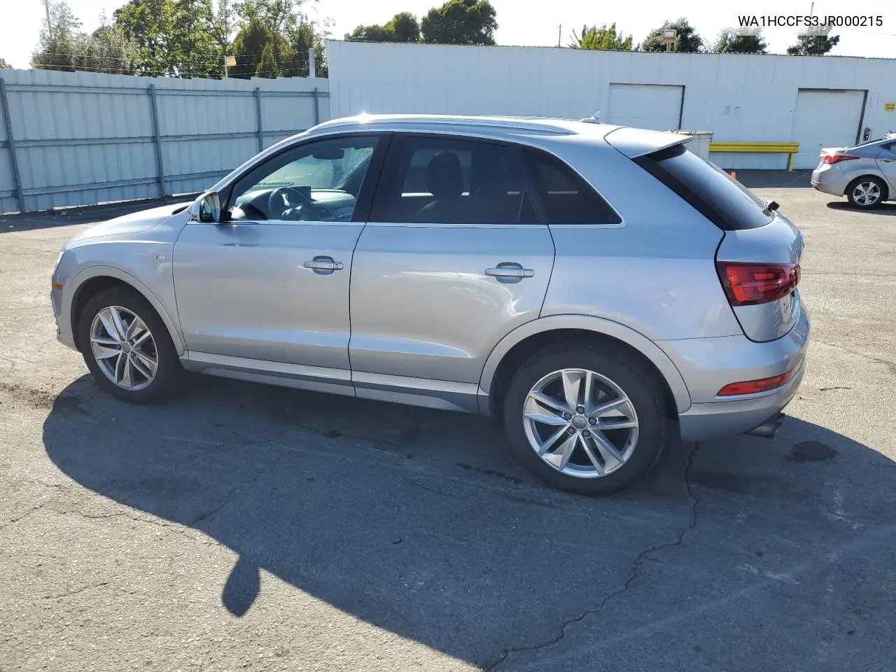 2018 Audi Q3 Premium Plus VIN: WA1HCCFS3JR000215 Lot: 62155605