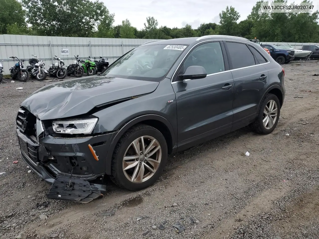2018 Audi Q3 Premium Plus VIN: WA1JCCFS2JR020747 Lot: 62530485