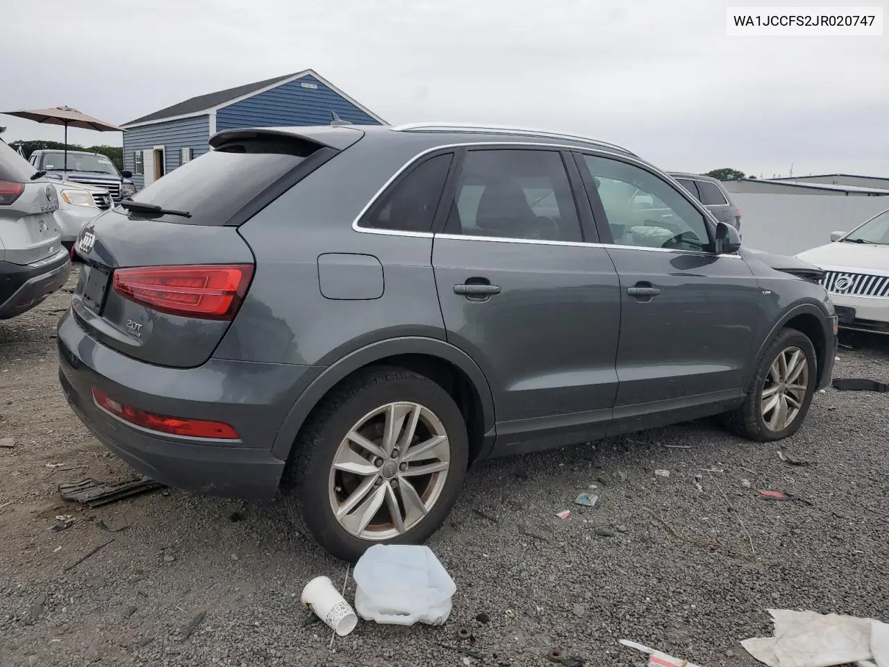 2018 Audi Q3 Premium Plus VIN: WA1JCCFS2JR020747 Lot: 62530485
