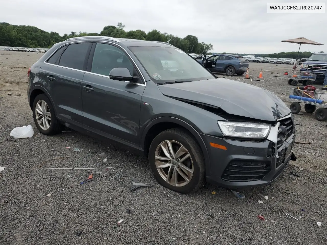 2018 Audi Q3 Premium Plus VIN: WA1JCCFS2JR020747 Lot: 62530485