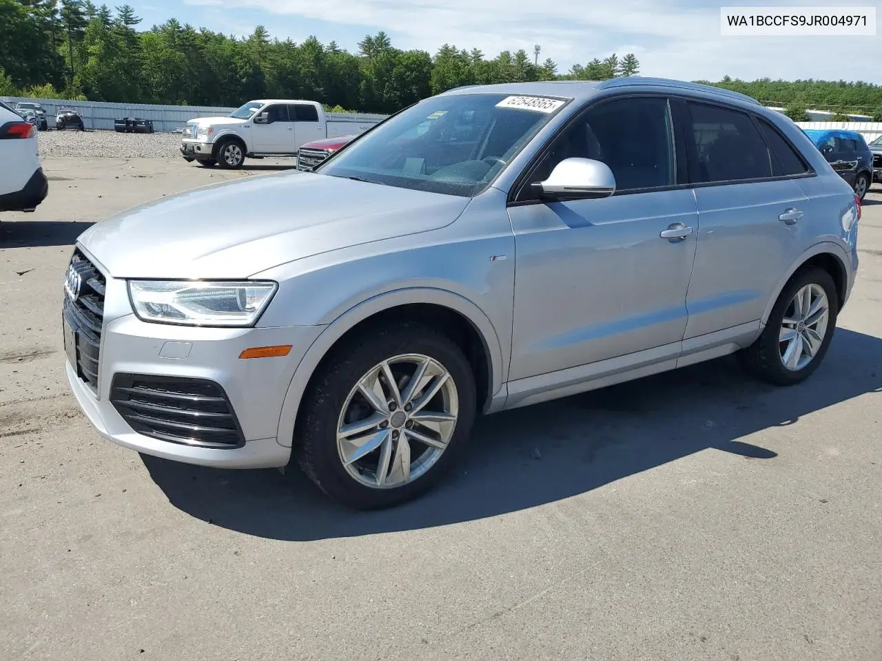 2018 Audi Q3 Premium VIN: WA1BCCFS9JR004971 Lot: 62548865