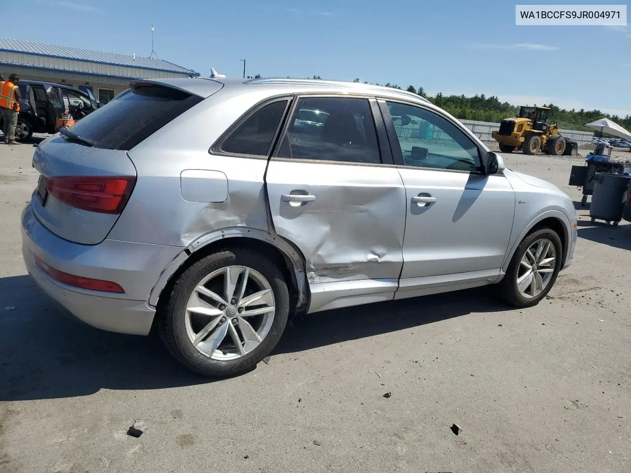 2018 Audi Q3 Premium VIN: WA1BCCFS9JR004971 Lot: 62548865
