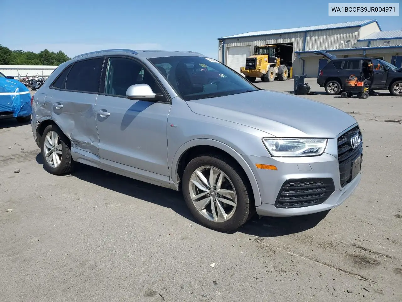 2018 Audi Q3 Premium VIN: WA1BCCFS9JR004971 Lot: 62548865