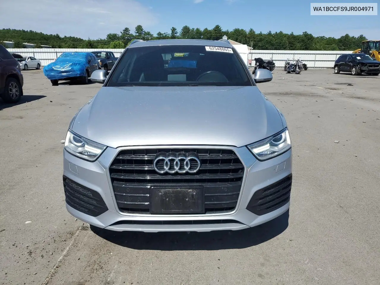 2018 Audi Q3 Premium VIN: WA1BCCFS9JR004971 Lot: 62548865