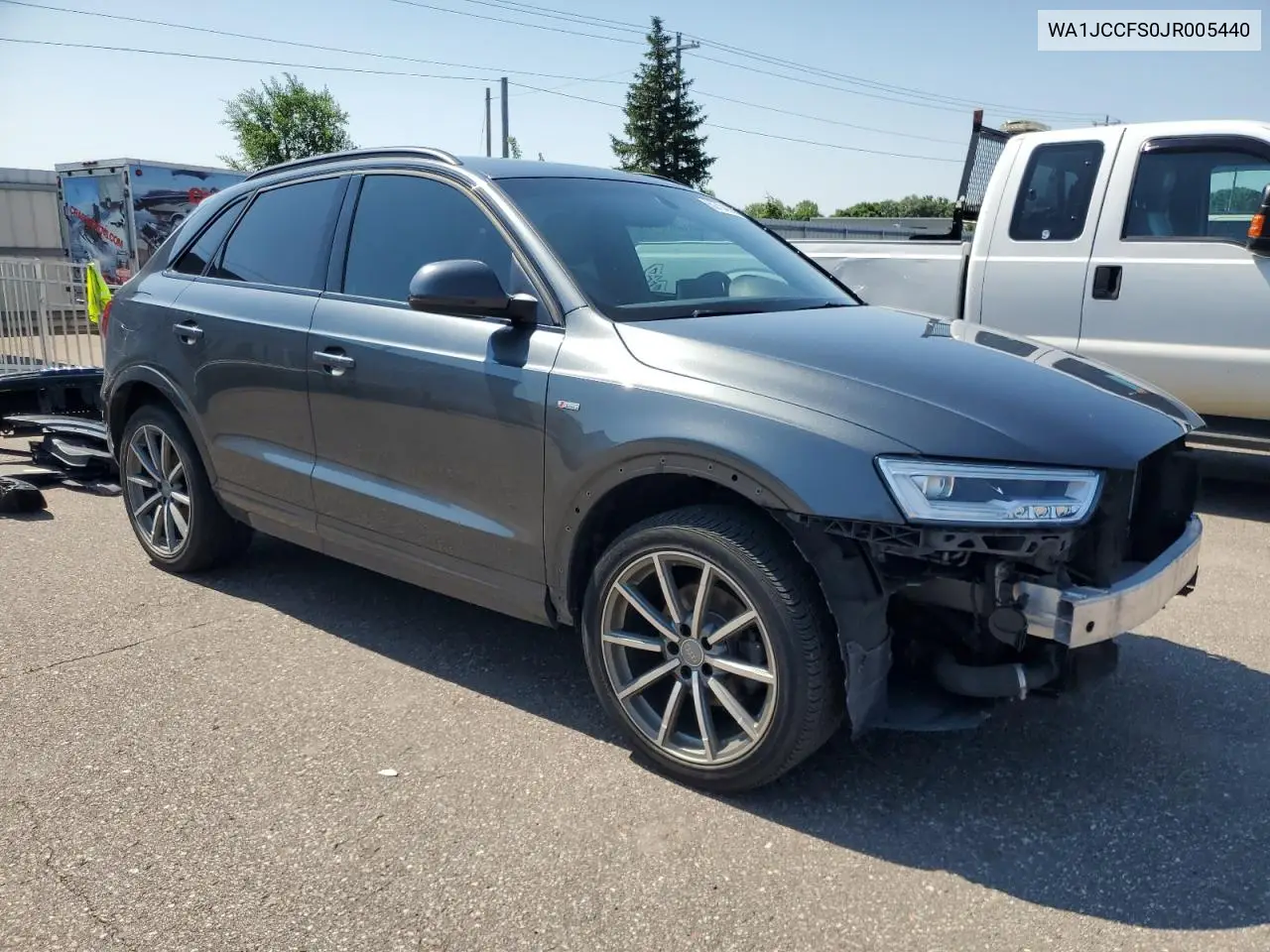 2018 Audi Q3 Premium Plus VIN: WA1JCCFS0JR005440 Lot: 62754985