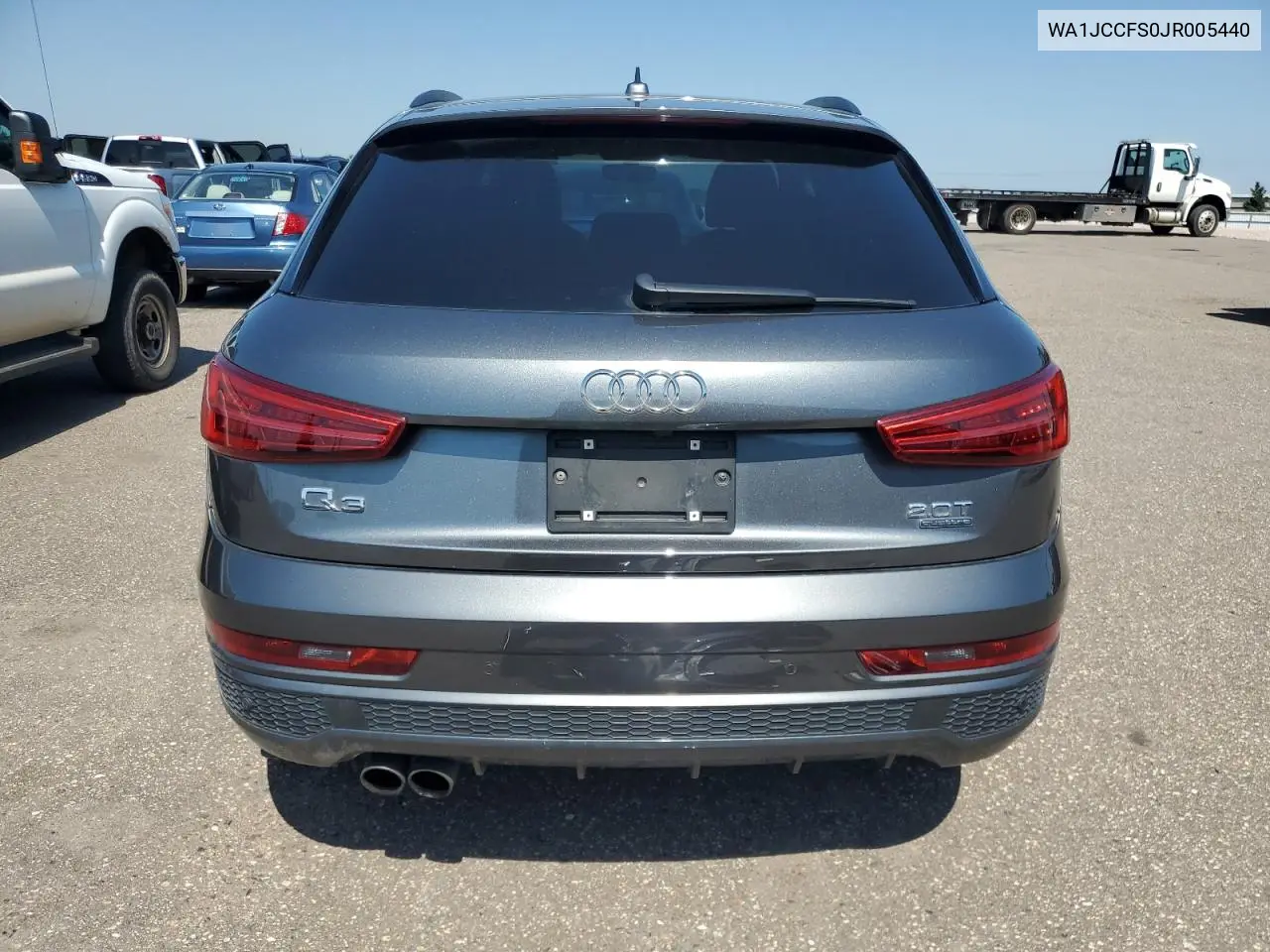 2018 Audi Q3 Premium Plus VIN: WA1JCCFS0JR005440 Lot: 62754985