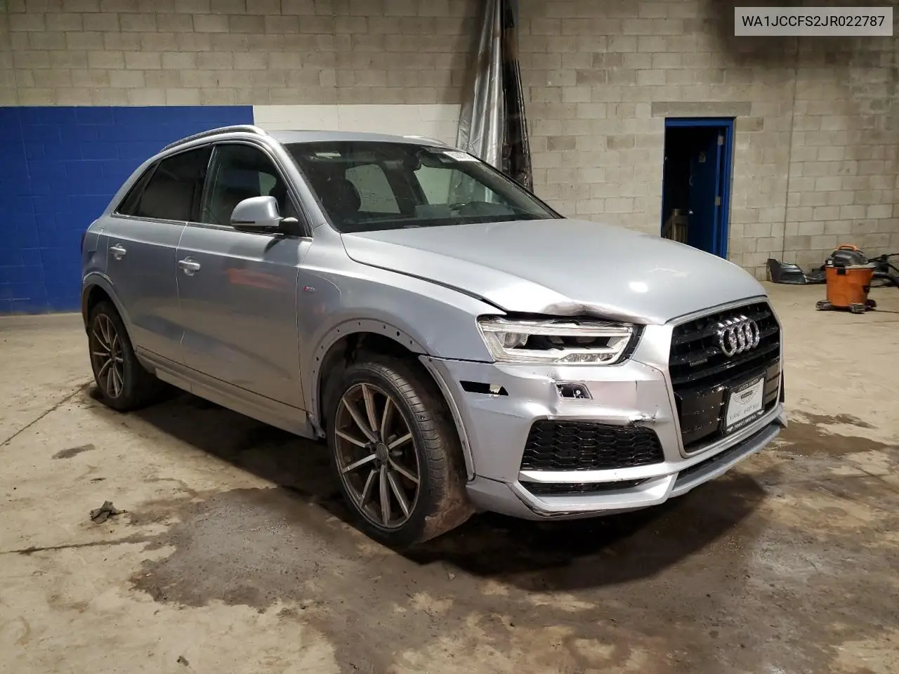 2018 Audi Q3 Premium Plus VIN: WA1JCCFS2JR022787 Lot: 63007915