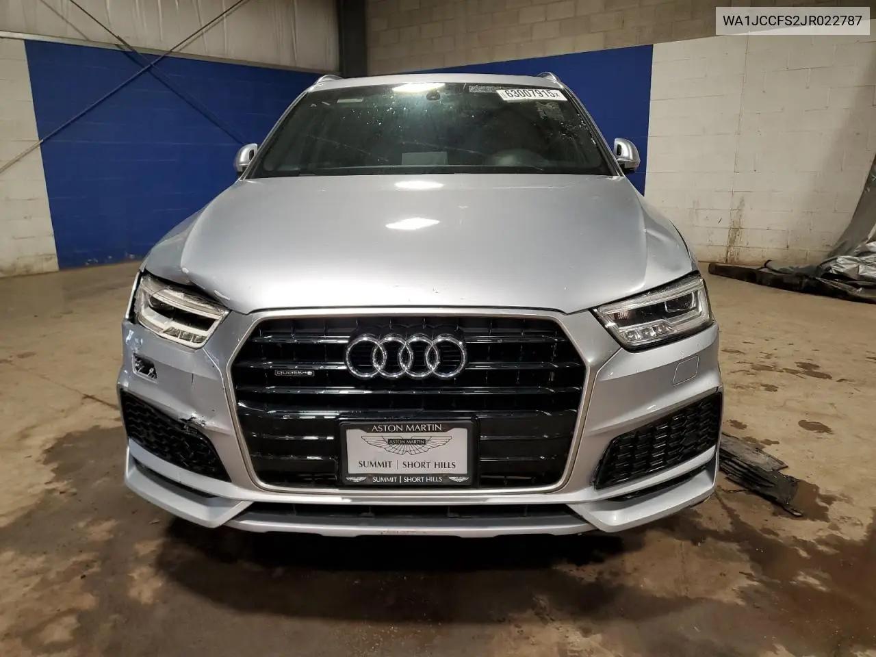 2018 Audi Q3 Premium Plus VIN: WA1JCCFS2JR022787 Lot: 63007915