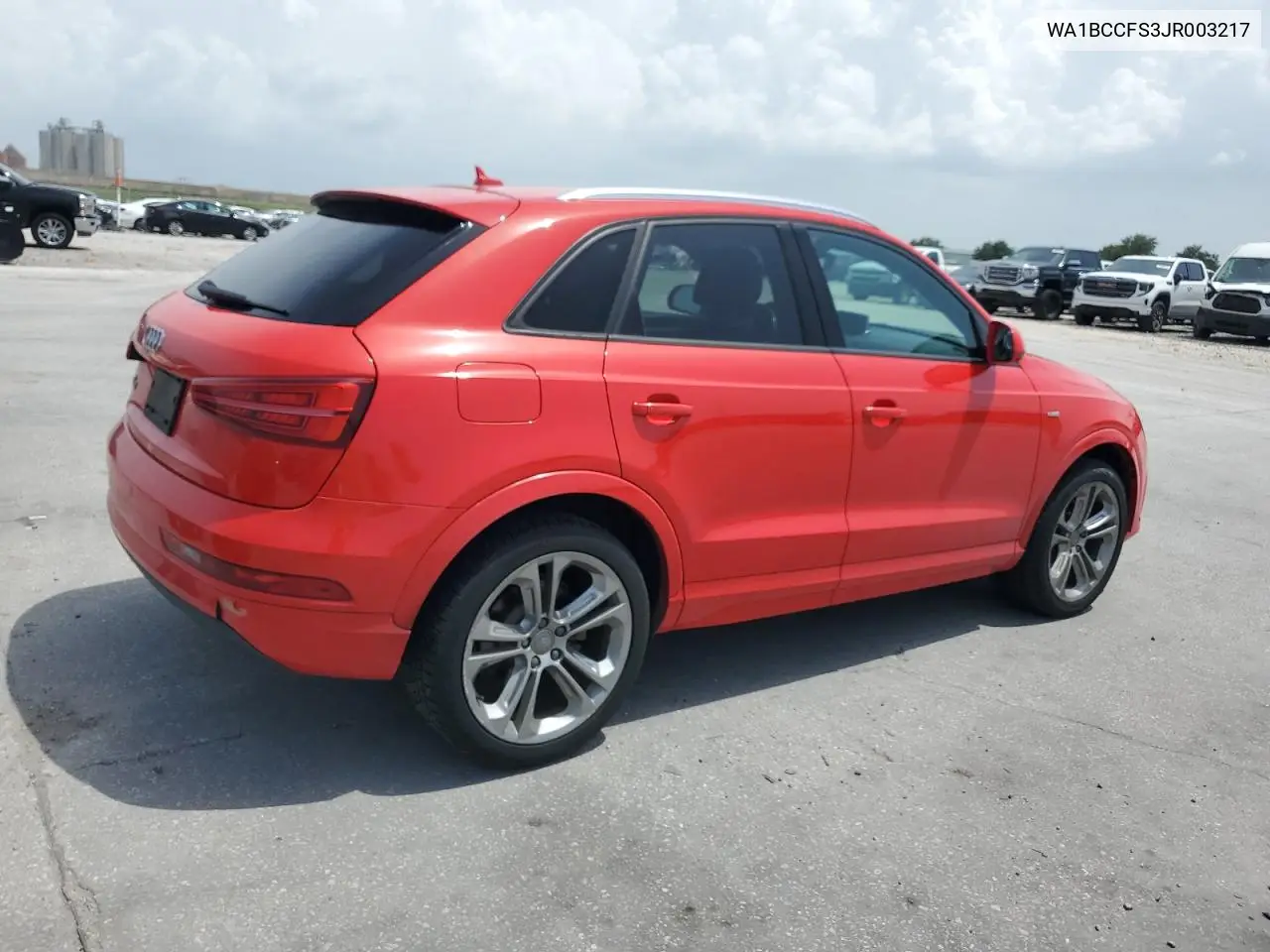 2018 Audi Q3 Premium VIN: WA1BCCFS3JR003217 Lot: 63286865