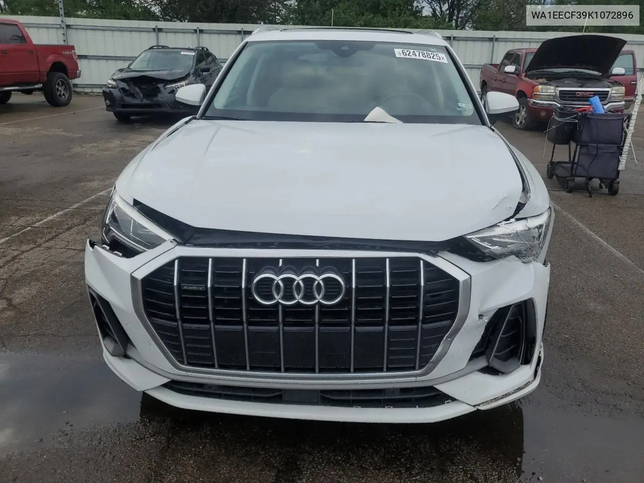 2019 Audi Q3 Premium Plus S-Line VIN: WA1EECF39K1072896 Lot: 62478825