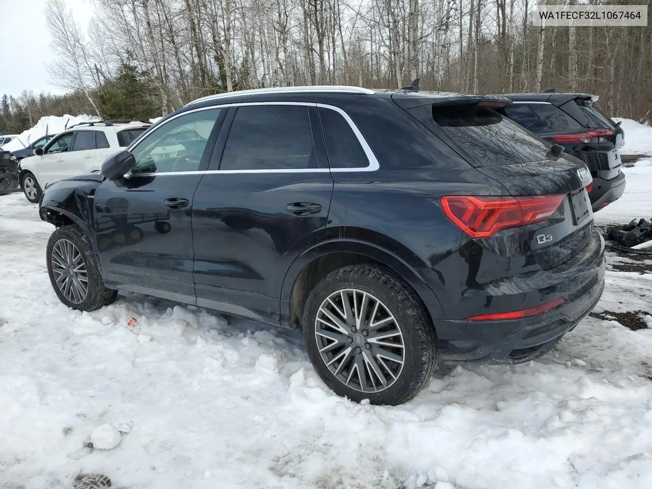 2020 Audi Q3 Prestige S-Line VIN: WA1FECF32L1067464 Lot: 46221495