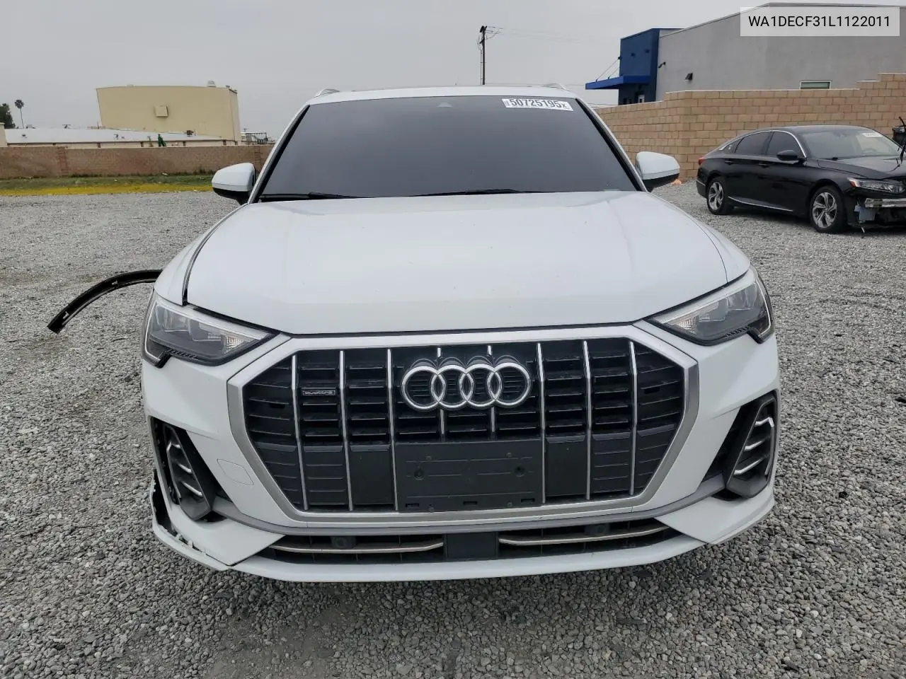 2020 Audi Q3 Premium S Line VIN: WA1DECF31L1122011 Lot: 50725195