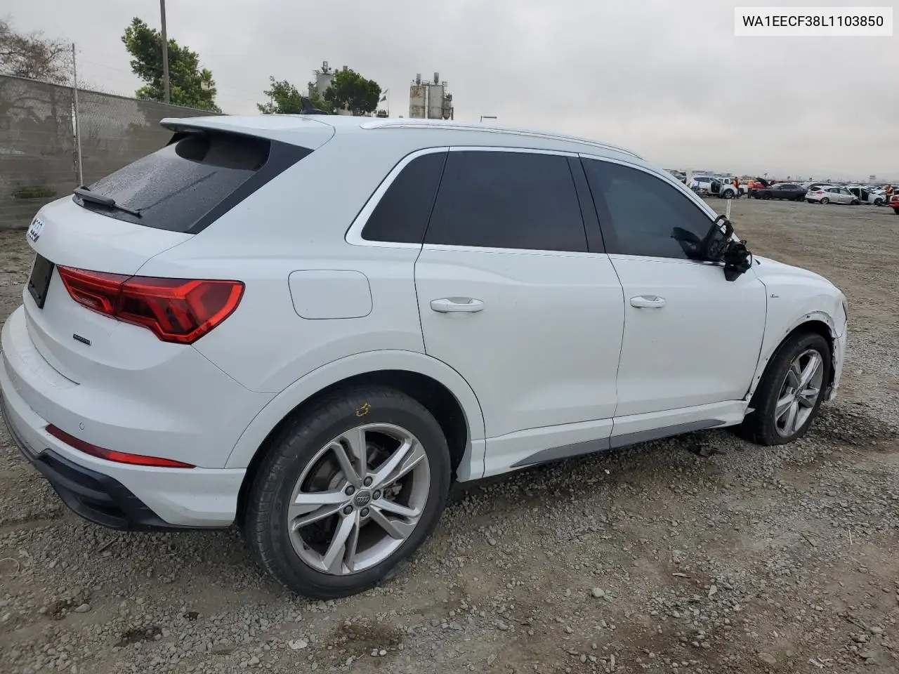 2020 Audi Q3 Premium Plus S-Line VIN: WA1EECF38L1103850 Lot: 50740425