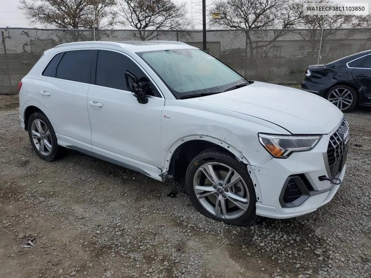 2020 Audi Q3 Premium Plus S-Line VIN: WA1EECF38L1103850 Lot: 50740425