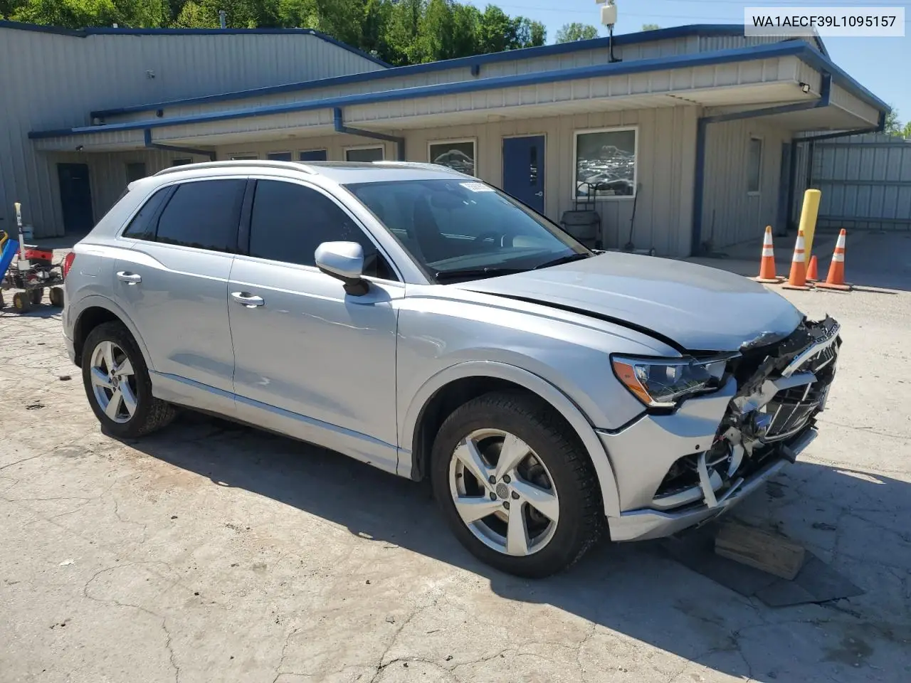 2020 Audi Q3 Premium VIN: WA1AECF39L1095157 Lot: 55919565