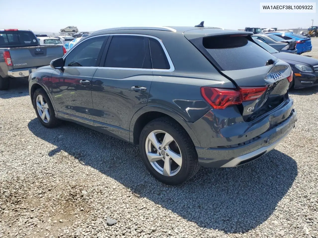 2020 Audi Q3 Premium VIN: WA1AECF38L1009322 Lot: 56229865