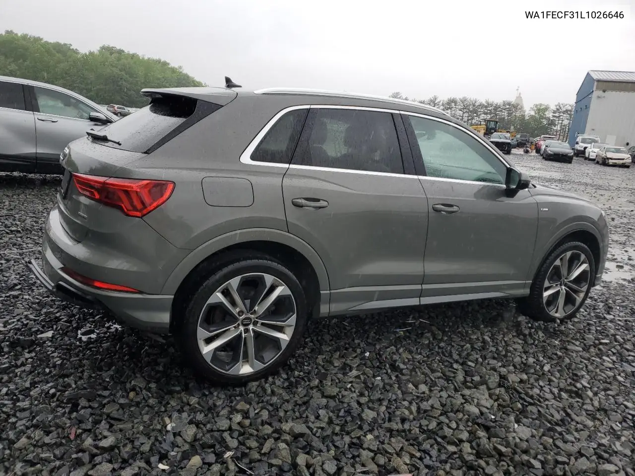 2020 Audi Q3 Prestige S-Line VIN: WA1FECF31L1026646 Lot: 56642355