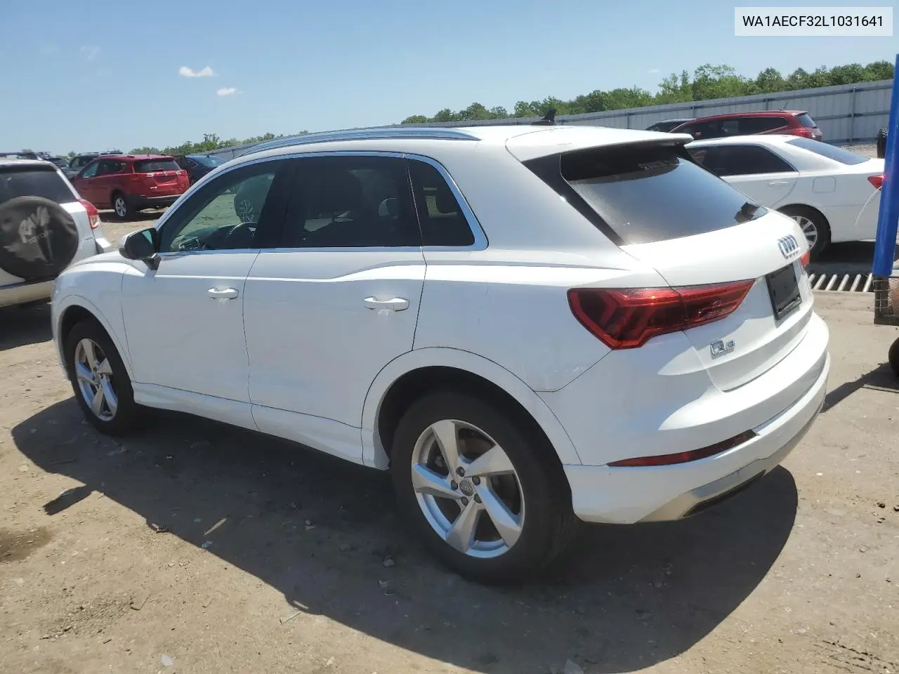 2020 Audi Q3 Premium VIN: WA1AECF32L1031641 Lot: 60266275