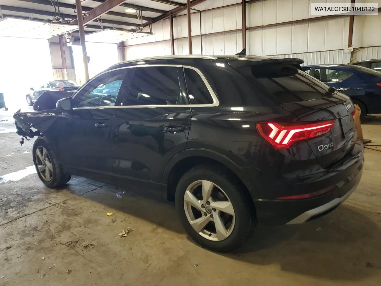 2020 Audi Q3 Premium VIN: WA1AECF38L1048122 Lot: 61981755