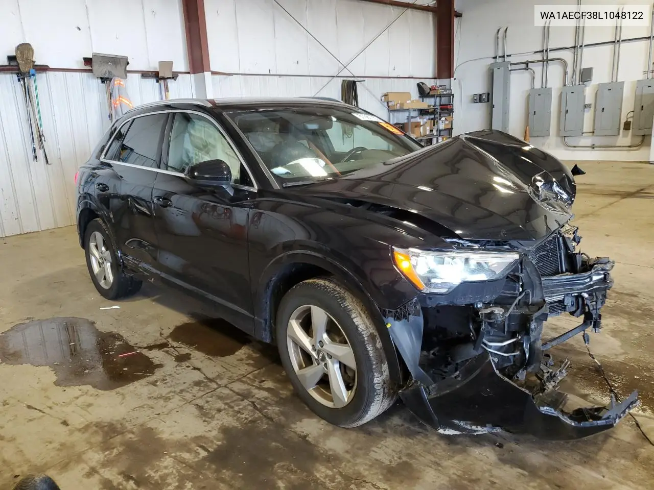 2020 Audi Q3 Premium VIN: WA1AECF38L1048122 Lot: 61981755
