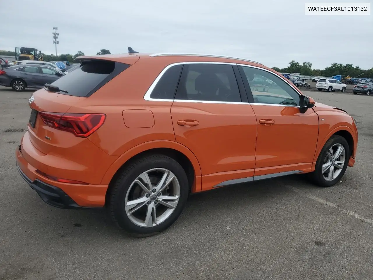 2020 Audi Q3 Premium Plus S-Line VIN: WA1EECF3XL1013132 Lot: 62201675