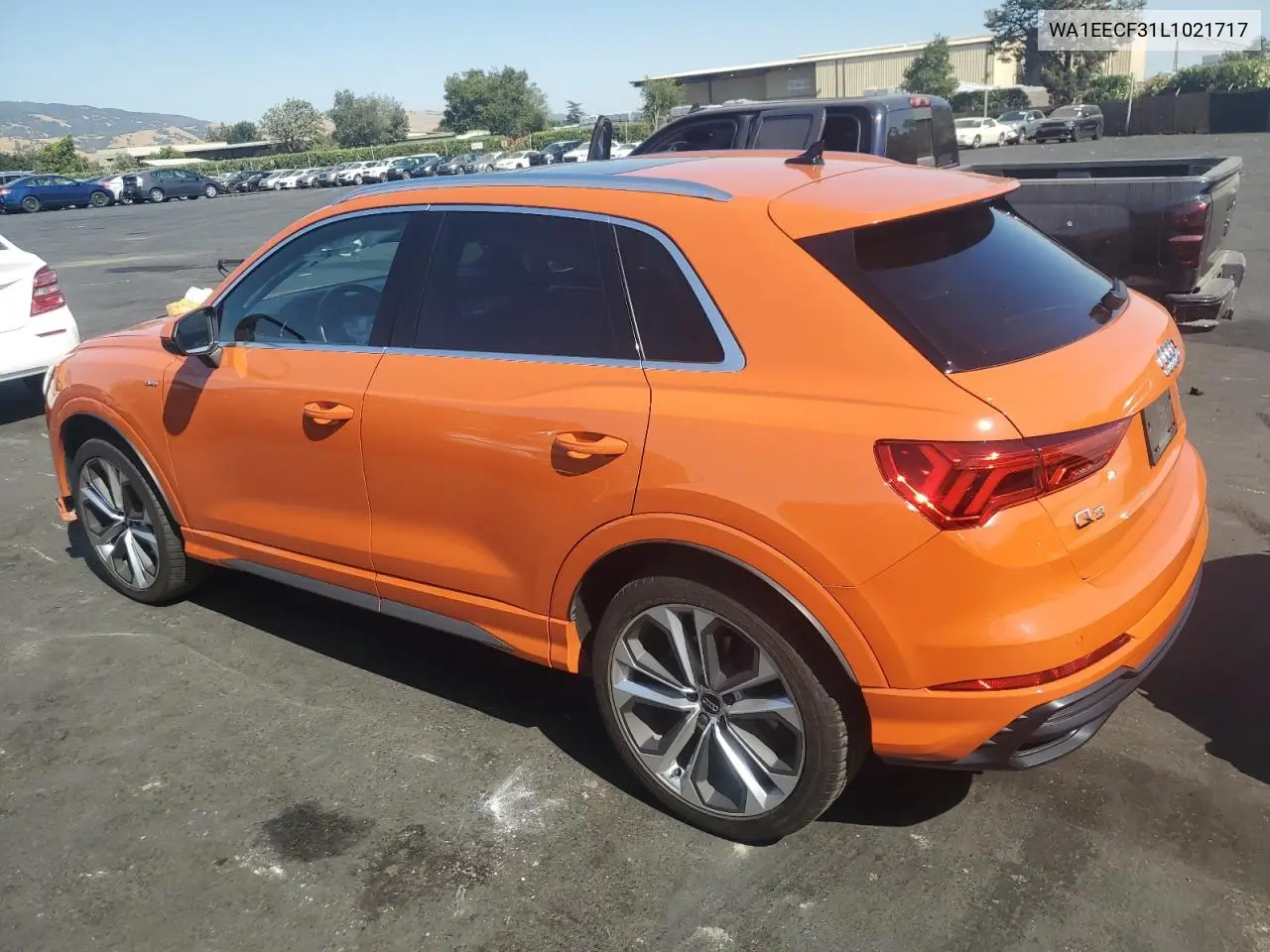 2020 Audi Q3 Premium Plus S-Line VIN: WA1EECF31L1021717 Lot: 62613915