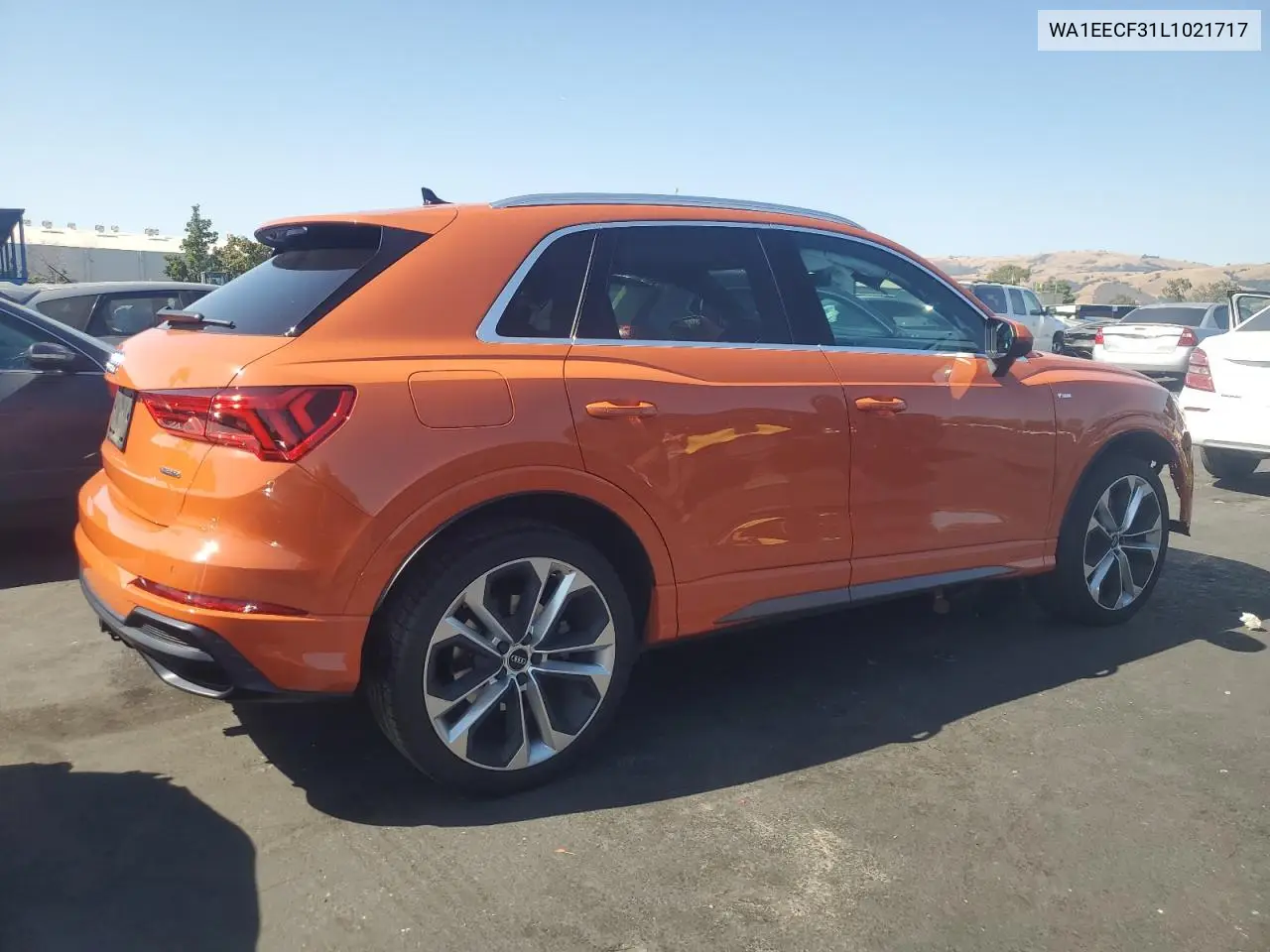 2020 Audi Q3 Premium Plus S-Line VIN: WA1EECF31L1021717 Lot: 62613915