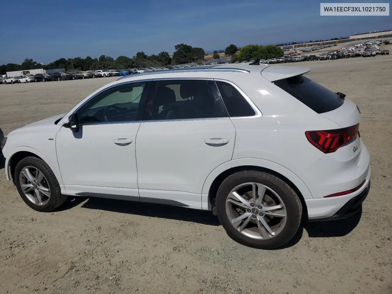 2020 Audi Q3 Premium Plus S-Line VIN: WA1EECF3XL1021750 Lot: 62696415