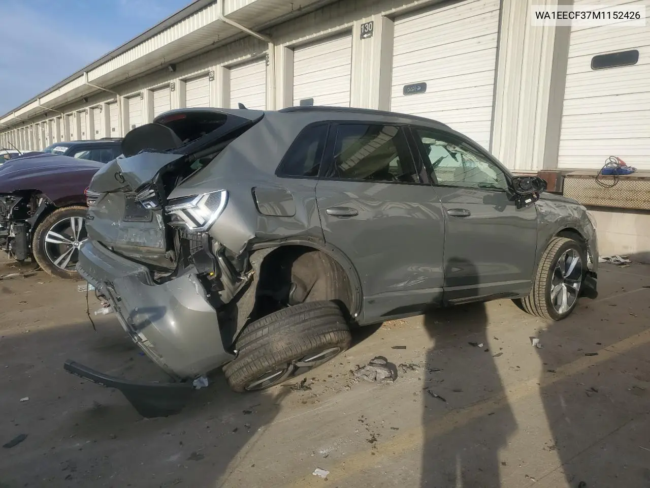 2021 Audi Q3 Premium Plus S Line 45 VIN: WA1EECF37M1152426 Lot: 49109575