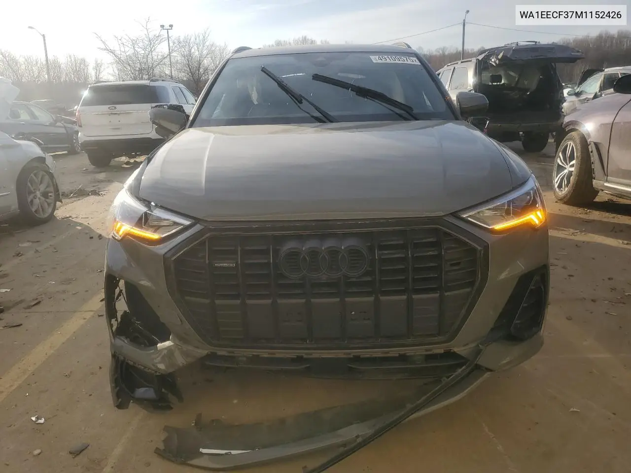 2021 Audi Q3 Premium Plus S Line 45 VIN: WA1EECF37M1152426 Lot: 49109575