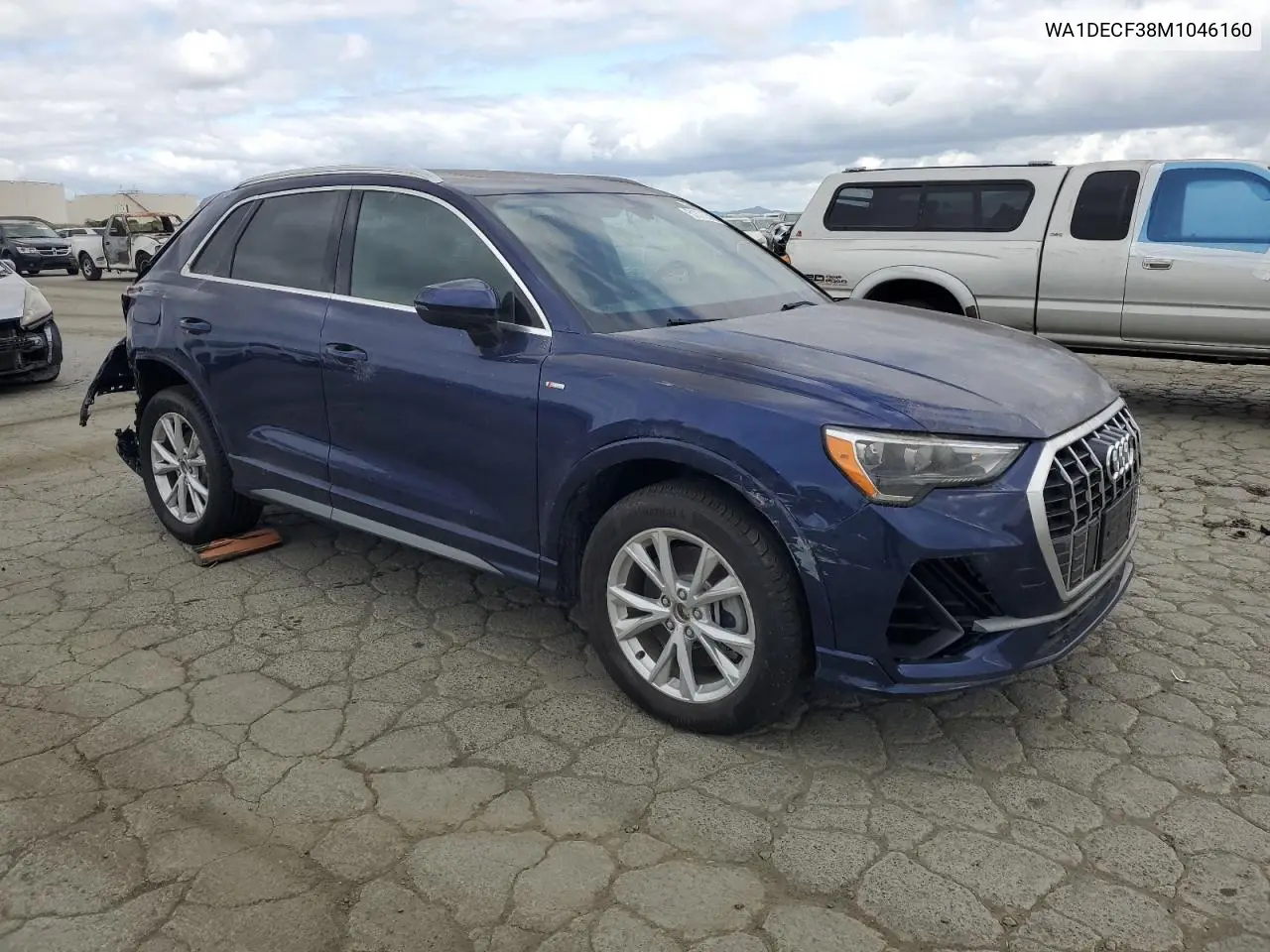 2021 Audi Q3 Premium S Line 45 VIN: WA1DECF38M1046160 Lot: 51775345