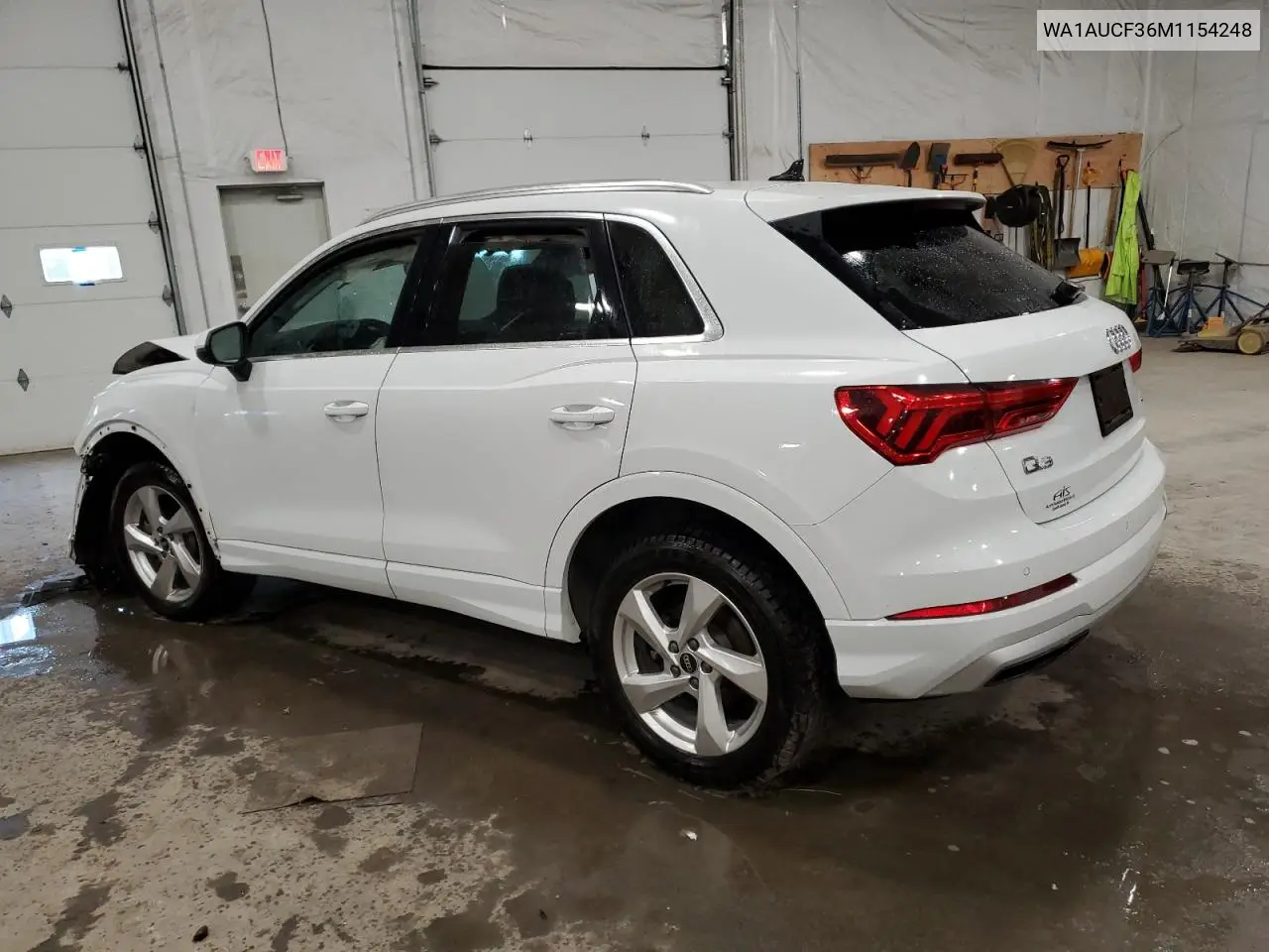 2021 Audi Q3 Premium 40 VIN: WA1AUCF36M1154248 Lot: 52740915