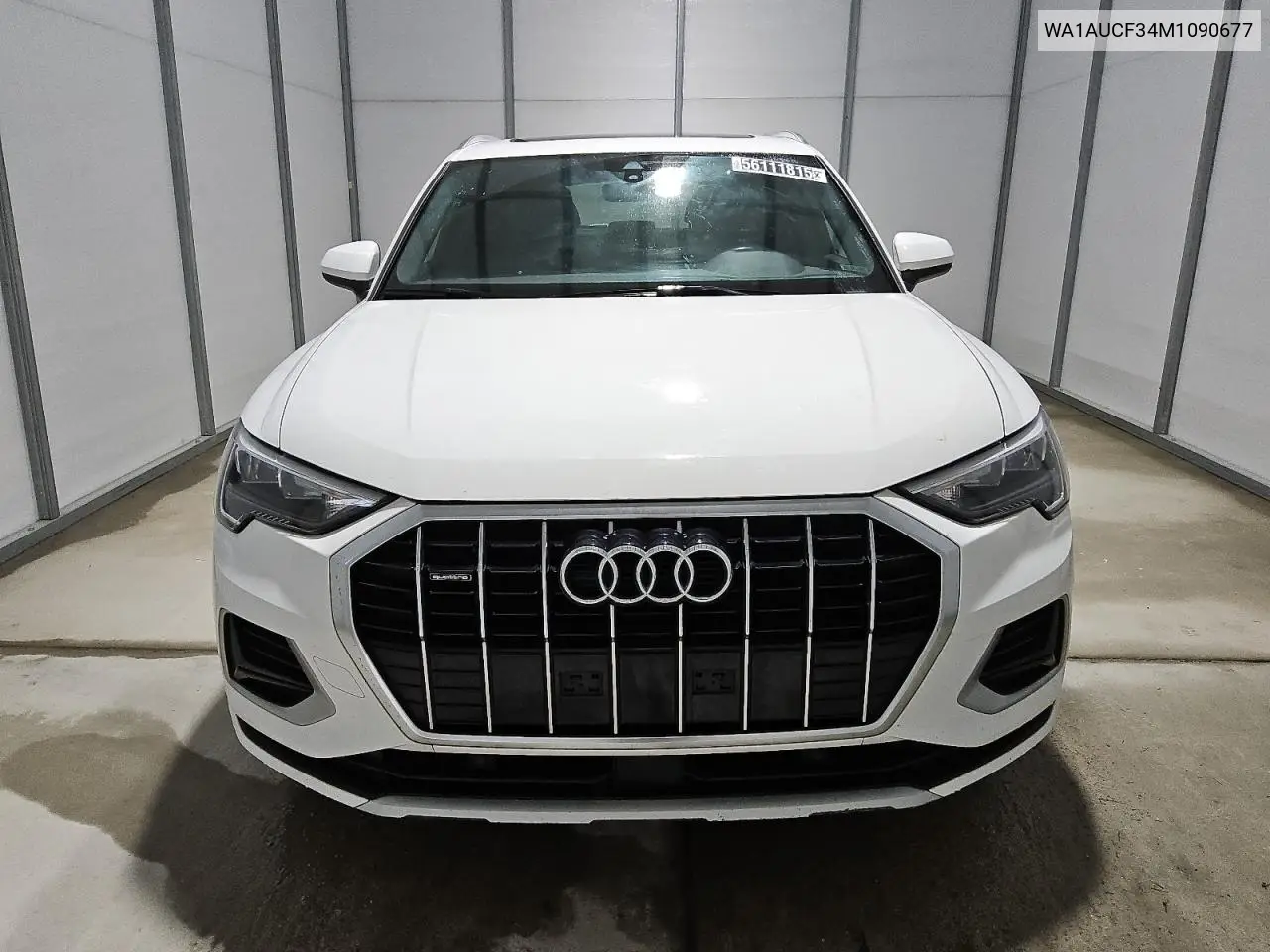 2021 Audi Q3 Premium 40 VIN: WA1AUCF34M1090677 Lot: 56111815