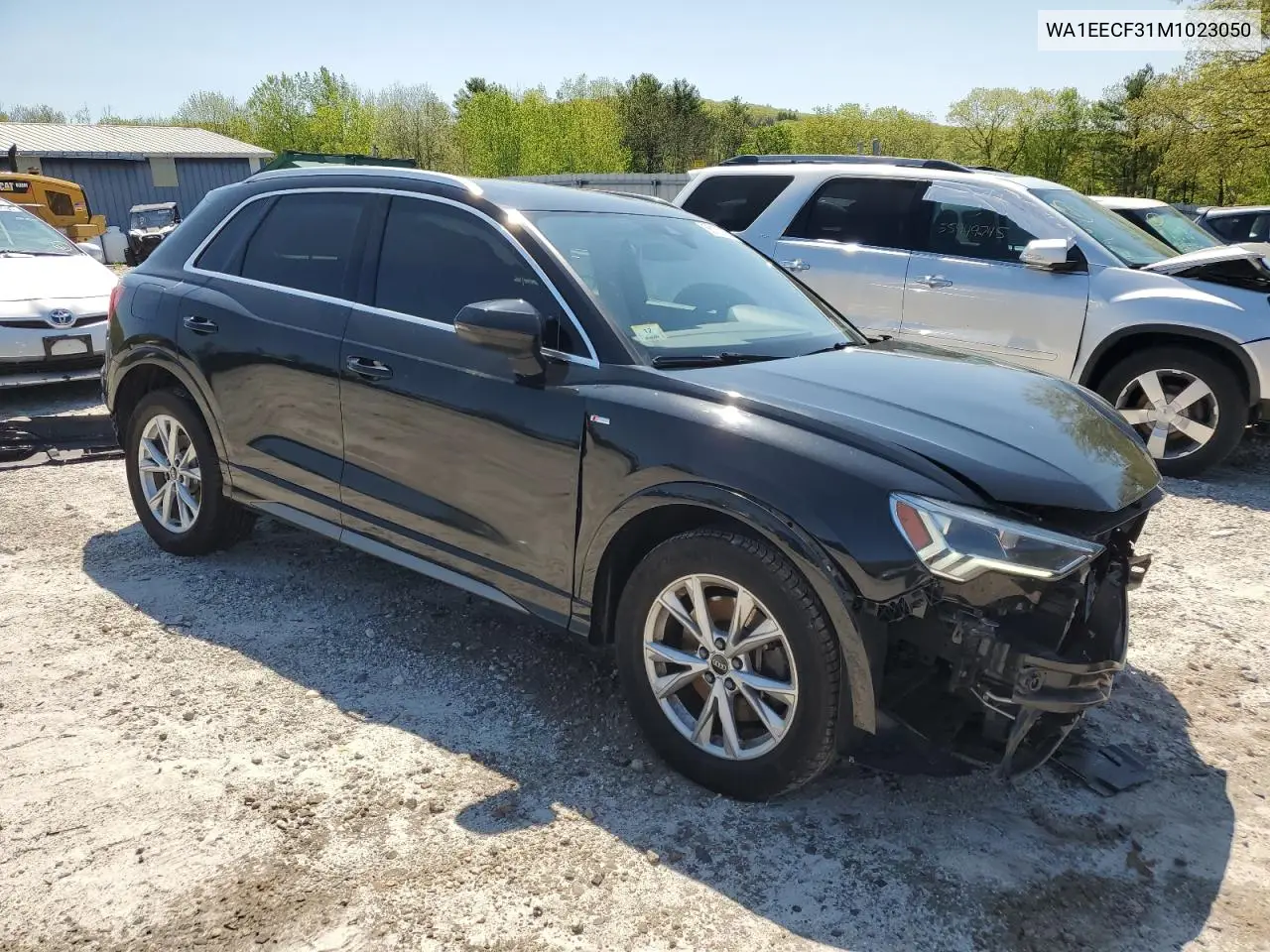 2021 Audi Q3 Premium Plus S Line 45 VIN: WA1EECF31M1023050 Lot: 56173295