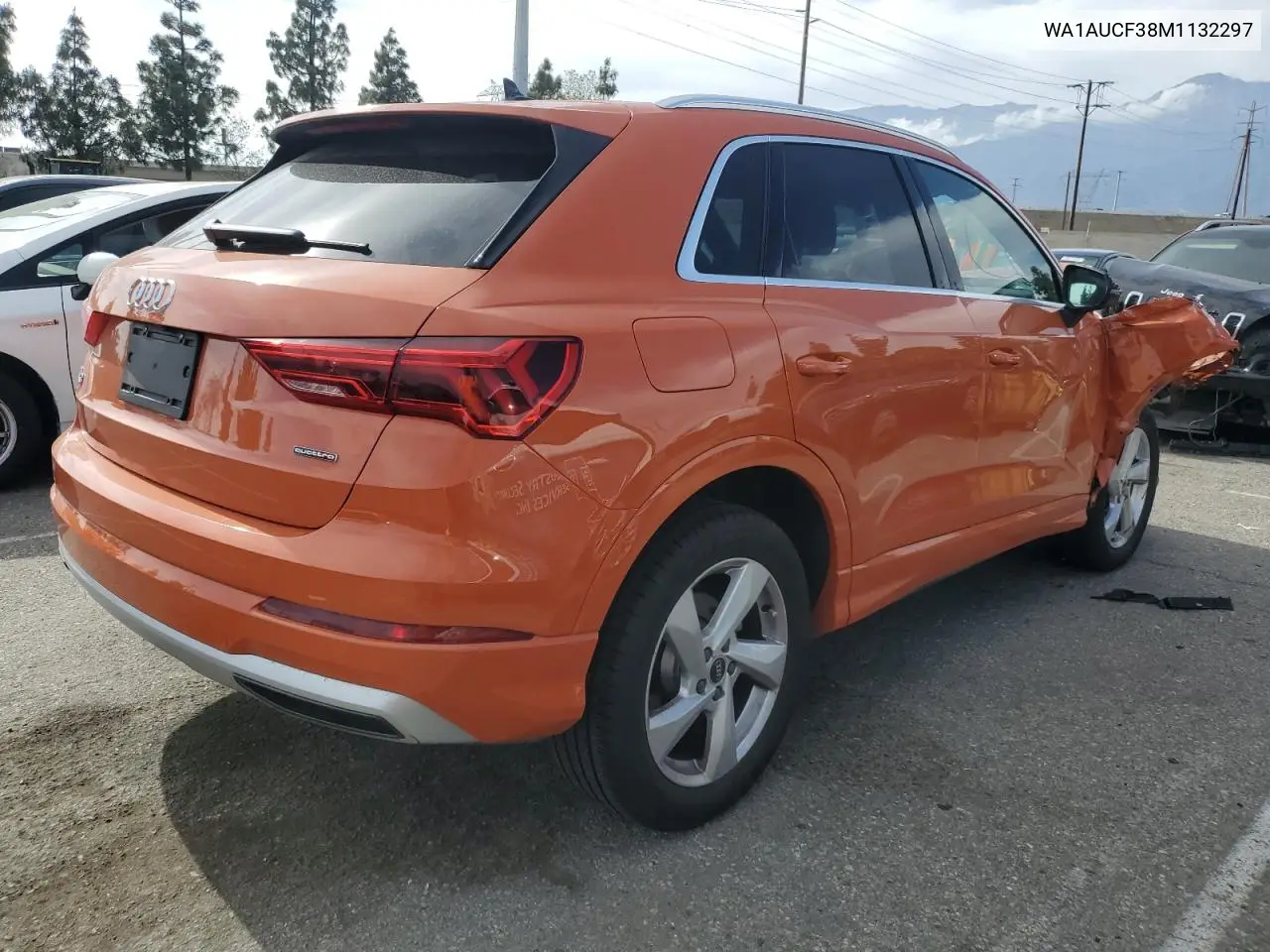 2021 Audi Q3 Premium 40 VIN: WA1AUCF38M1132297 Lot: 56234235