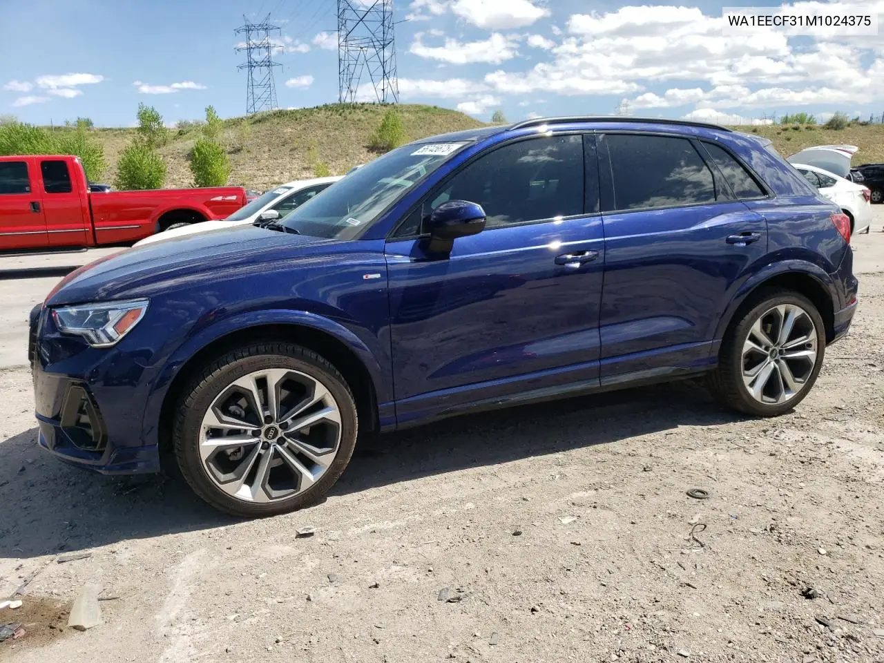 2021 Audi Q3 Premium Plus S Line 45 VIN: WA1EECF31M1024375 Lot: 56745675