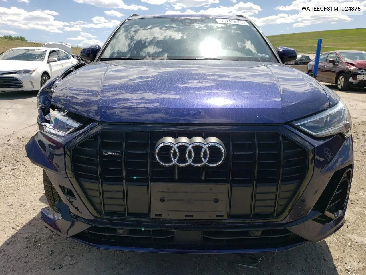 2021 Audi Q3 Premium Plus S Line 45 VIN: WA1EECF31M1024375 Lot: 56745675