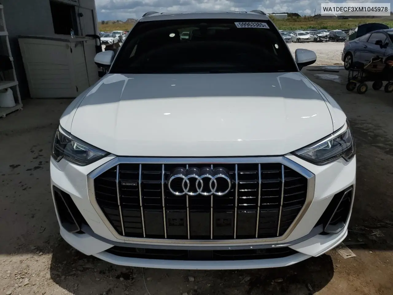 2021 Audi Q3 Premium S Line 45 VIN: WA1DECF3XM1045978 Lot: 59963385