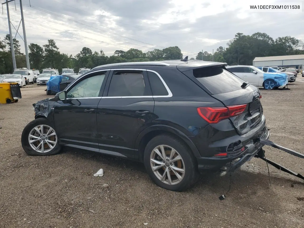 2021 Audi Q3 Premium S Line 45 VIN: WA1DECF3XM1011538 Lot: 61046205