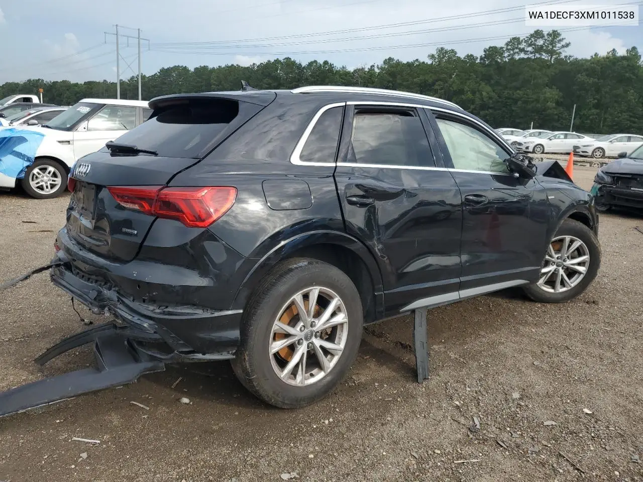 2021 Audi Q3 Premium S Line 45 VIN: WA1DECF3XM1011538 Lot: 61046205
