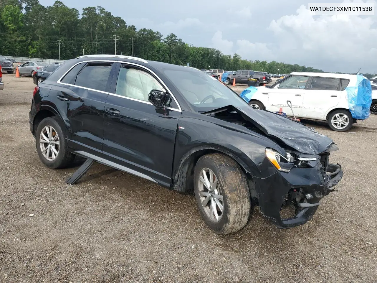 2021 Audi Q3 Premium S Line 45 VIN: WA1DECF3XM1011538 Lot: 61046205