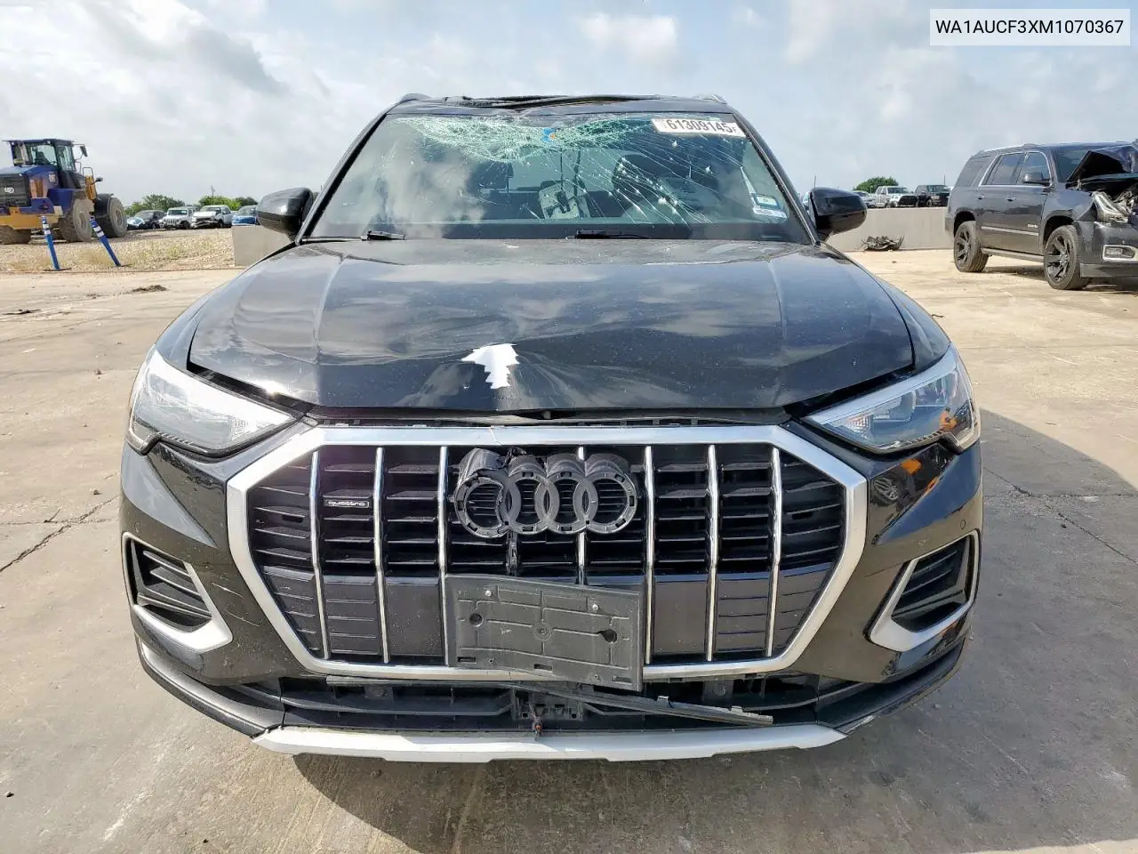 2021 Audi Q3 Premium 40 VIN: WA1AUCF3XM1070367 Lot: 61309145